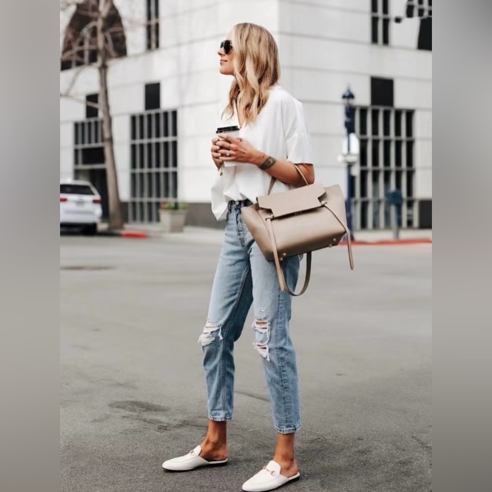 [New] Celine Grained Calfskin Belt Bag, Micro, Tan color - Picture 3 of 10